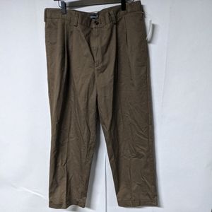 Izod American Chino classic leg dress pants men's 36x 28